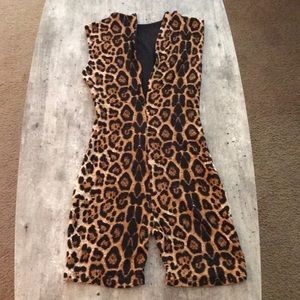 OOTDFASH Leopard/Cheetah Romper/Jumpsuit